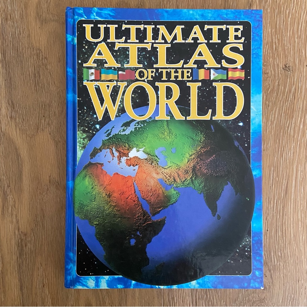 Ultimate Atlas of the World Hardcover Book